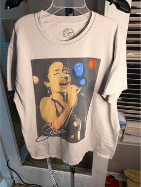 Selena Cream Graphic T Shirt